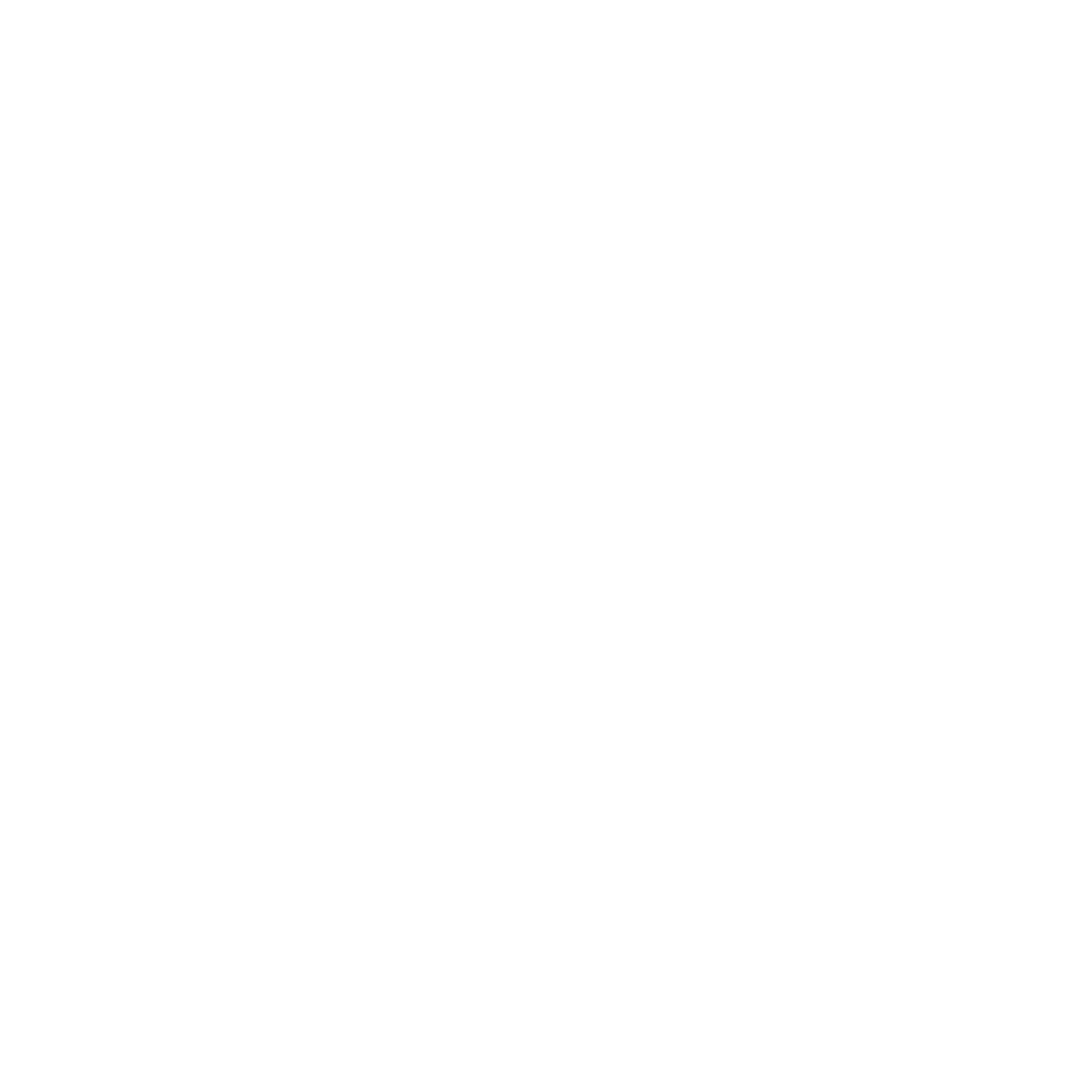 Right angle triangle outlined in white